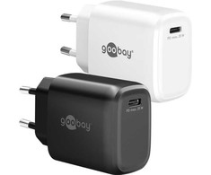 Įkroviklis Goobay Szybka kroviklis USB-C™ PD GaN (25 W) balta - Wersja kolorystyczna balta