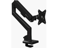 Laikiklis Arozzi Desk Mount | Neo Single - Gas Spring Monitorius Arm AZ-ALZARE-NEO-BK | Tilt, Swivel, Rotation | Maximum weight (capacity) 9kg | Juodas