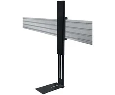 Laikiklis B-Tech SYSTEM X - Reguliuojama priedų tvirtinimo svirtis, skirta BT8390, Plokščiaekranio tvirtinimo svirtis, Juoda, 4kg, 458–854 mm, 61 mm, 1 vnt.
