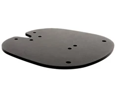 Laikiklis B-Tech SYSTEM X - Prie grindų tvirtinamas pagrindas, skirtas BT8380, juodas, 200 kg, System X, 240 mm, 240 mm, 6 mm