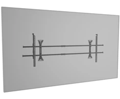 Laikiklis Grape Chief Ultrawide Micro-Adjustable Wall Mount For Displays 80-120'' Juodas Rinkinys montażowy (klamra) Extra duży televizoriui płaskiego juoda Rozmiar ekranu: 203.2-304.8 cm (80''-120'') Montaż ścienny