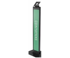 Laikiklis Podspeakers Compulocks Brandable VESA Floor Stand for Screens Up to 32 Inches - Juodas, 81.3 cm (32''), Universal, Universal screens iki 32'', Juodas, Steel, Floor