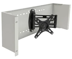 Laikiklis DeLOCK 19? Monitorius Arm pilkas, Flat panel mount arm, Pilkas, 10 kg, 50 x 50,75 x 75,100 x 100, 482.6 mm, 142 mm