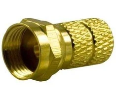 Laikiklis Deltaco F jungtis, kištukas, 6,2 mm RG59/antenos kabelis, tvirtinimas varžtais, go