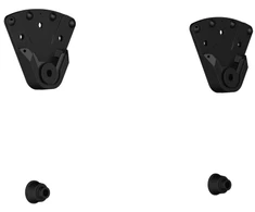 Laikiklis Equip 32"-100" No Drilling TV Wall Mount Bracket, 81.3 cm (32"), 2.54 m (100"), 150 x 100 mm, 1000 x 600 mm, Plastic, Nerūdijantis plienas, Juodas