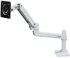 Laikiklis Ergotron LX monitorius arm 32" (45-503-216) VESA 75x75/100x100 C-clamp, baltas