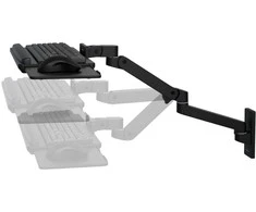 Klaviatūra „Ergotron LX PRO ARM“ klaviatūros dėklas, skirtas prie sienos tvirtinamam / montuojamam WCB