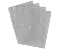Laikiklis Hainenko 881200/1, Vokų aplankas, A4, Plastikas, Permatomas, Peizažas / Portretas, 10 vnt.