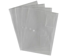 Laikiklis Hainenko 881200/1, Vokų aplankas, A4, Plastikas, Permatomas, Peizažas / Portretas, 10 vnt.
