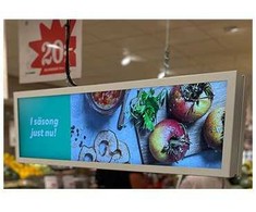 Laikiklis Dvipusis ištemptas „Hi-Nd“ lubų korpusas, 37 colių | 37 colių | Kraštovaizdžio | Lubos | Nugarėlėmis viena šalia kitos | Juodas |