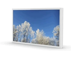 Laikiklis HI-ND WC4900-0201-51, polikarbonatas (PC), balta, horizontaliai, 124,5 cm (49"), prie sienos, LG UH5N-E, UM5N-H
