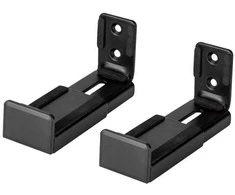 LogiLink Soundbar wall mount, for 9-15.4 cm width, max. 15 kg, juodas, Wall mount, Acrylonitrile butadiene styrene (ABS), Steel, Juodas, 15 kg, 9 cm, 15.4 cm