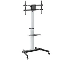 Laikiklis LOGILINK BP0163 TV Monitorius vežimėlis 37-86 colių aukštis reguliuojamas 50 kg max