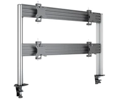 Laikiklis Multibrackets M Stalviršio laikiklio kolonėlė Pro MBDM2X2U, 75 x 75 mm, 100 x 100 mm, Juoda, Sidabrinė