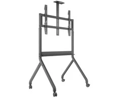 „Multibrackets M“ motorizuotas bendradarbiavimo grindų stovas 55–86", 152,4 cm (60"), 2,54 m (100"), 90 kg, 200 x 200 mm, 900 x 600 mm, juodas