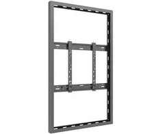 Laikiklis Multibrackets M Pro serija – 55 colių sieninis plonas vidutinio dydžio korpusas, juodas, plienas, juodas, horizontaliai / vertikaliai, 139,7 cm (55"), 25 kg, 200 x 200 mm