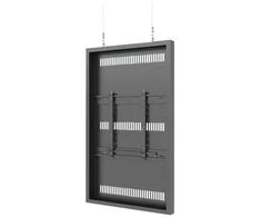 Laikiklis Multibrackets M Pro Series - Enclosure 55" Wire Medium Juodas, 25 kg, 139.7 cm (55"), 200 x 200 mm, 600 x 400 mm