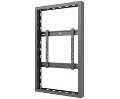 Laikiklis Multibrackets M Pro serijos korpusas, 50 colių, didelio ryškumo, sieninis, vidutinio ryškumo, juodas, plienas, juodas, horizontaliai / vertikaliai, 127 cm (50 colių), 25 kg, 200 x 200 mm