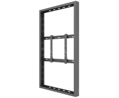 Laikiklis Multibrackets M Pro serija – dėklas 75" sieninis didelis juodas, plieno, juodas, horizontali/vertikali padėtis, 190,5 cm (75"), 25 kg, 200 x 200 mm