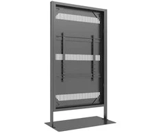 Laikiklis Multibrackets M Pro serija – korpusas 75" Totem Floorbase, skirtas naudoti viduje, plienas, juodas, vertikaliai, 190,5 cm (75"), 35 kg, 600 x 800 mm