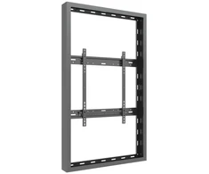 Laikiklis Multibrackets M Pro serijos - 55 colių sieninis korpusas su dideliu ryškumu M juodas, plieno, juodas, gulsčias/statinis, 139,7 cm (55"), 25 kg, 200 x 200 mm
