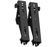 Laikiklis „Multibrackets M Pro“ serija – pakreipiamos svirtys 200 mm | VESA vertikaliai 75–200 | Maks. 30 kg | Juodas