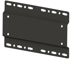 Laikiklis Multibrackets M Pro serijos - Didelė sieninė plokštė, Sieninė plokštė, Juoda, Plienas, 90 kg, Siena, M Pro serija