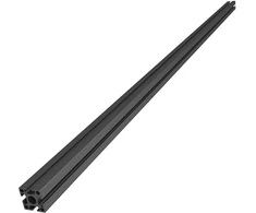 Multibrackets M Pro Series LED Rail 167cm, tvirtinimo bėgelis, juodas, aliuminis, 40 mm, 40 mm, 1670 mm