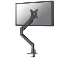 NewStar „Neomounts DS70-250BL1“ monitoriaus laikiklis 17–35 colių – dujinė spyruoklė – „Topfix“ – 180° pasukimas, spaustukas/įvorė, 9kg, 43,2 cm (17 colio), 88,9 cm (35 colio), 100 x 100 mm, juodas
