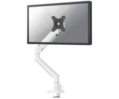 NewStar „Neomounts DS70-250WH1“ monitoriaus laikiklis 17–35 colių – dujinė spyruoklė – „Topfix“ – 180° pasukimas, spaustukas/įvorė, 9kg, 43,2 cm (17 colio), 88,9 cm (35 colio), 100 x 100 mm, baltas