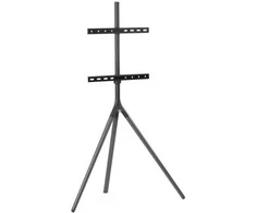 Laikiklis One For All trikojis, metalinis televizoriaus stovas (WM7461), 81,3 cm (32"), 165,1 cm (65"), 200 x 100 mm, 400 x 400 mm, 360°, juodas