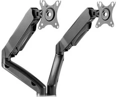 Laikiklis RaidSonic ICY BOX IB-MS304-T, Clamp, 13 kg, 68.6 cm (27"), 75 x 75 mm, 100 x 100 mm, Juodas
