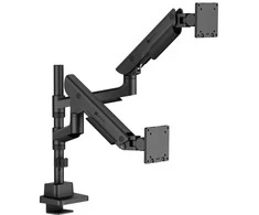 Laikiklis RaidSonic ICY BOX IB-MS702-T, Clamp/Grommet, 54 kg, 61 cm (24"), 144.8 cm (57"), 100 x 100 mm, Juodas