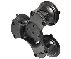 Ram Mounts RAM TRIPLE SUCTION CUP BASE W/O BALL