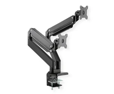 Laikiklis ROLINE 17.03.1117, Clamp, 30 kg, 75 x 75 mm, 100 x 100 mm, Juodas