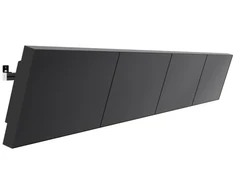 Smart SMS Multi Ekranas Wall Tilt – montavimo komponentas (pakreipiamas sieninis laikiklis) LCD ekranui – juodas, aliuminis – ekrano dydis: 37"-65"