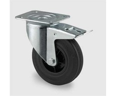 Tente Ratas 80 mm guminis stabdys pl 70kg 3477PVRP62
