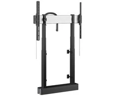 Laikiklis Vogels RISE 2008 grindų ir sienų sprendimas su motorizuota ekrano kėlimo sistema - 80 mm/s - juoda