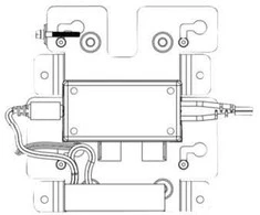 Laikiklis Zebra CC6000 WALL MOUNT BRACKET, SUPPORTS SMALLER PWER SUPPLY