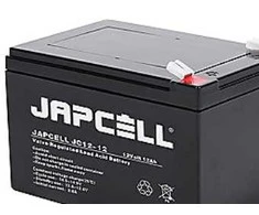 Japcell AGM akumuliatorius 12V - JC12-12, 12.0Ah 4.8 mm gnybtai švino rūgšties akumuliatorius