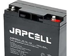 Japcell AGM akumuliatorius 12 V - JC12-18, 18,0 Ah, 4,8 mm kontaktai, švino rūgšties akumuliatorius