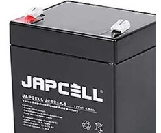 Japcell AGM akumuliatorius 12V - JC12-4.5, 4.5Ah 4.8 mm gnybtai švino rūgšties akumuliatorius