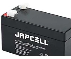 Japcell AGM akumuliatorius 12 V - JC12-7.2 F1, 7,2 Ah, 4,8 mm gnybtai, švino rūgšties akumuliatorius