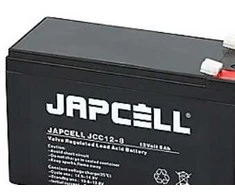 Japcell AGM akumuliatorius 12 V - JCC12-8, 8,0 Ah gilaus ciklo, 4,8 mm kontaktai, švino rūgšties akumuliatorius