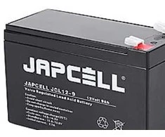 Japcell AGM akumuliatorius 12 V - JCL12-9, 9,0 Ah, 4,8 mm kontaktai, švino rūgšties akumuliatorius