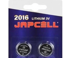 Japcell ličio baterijos 3,0 V - CR2016 - 2 vnt. pakuotėje