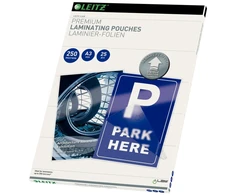 Leitz A3 laminavimo plėvelė 250 mikronų (7491-00-00)