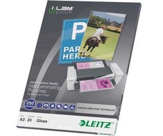 Leitz A3 laminavimo plėvelė 250 mikronų (7491-00-00)