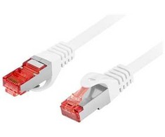 Lanberg PATCHCORD KAT.6 S/FTP LSZH CU 2M Baltas FLUKE PASSED LANBERG