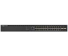 Switch LANCOM Systems LANCOM GS-4530XUP - Switch - L3 - managed - 24 x 100/1000/2.5G (PoE++) + 4 x 10 Gigabit SFP+ + 2 x 40 Gigabit QSFP+ - Luftstrom von vorne nach hinten - Desktop, an Rack montierbar - PoE++ (720 W)